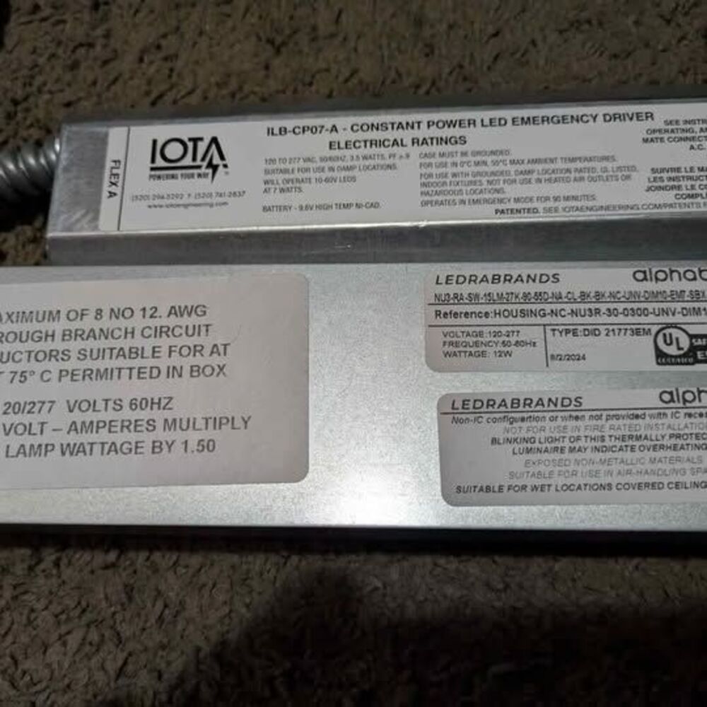 Iota constant power LED Driver
